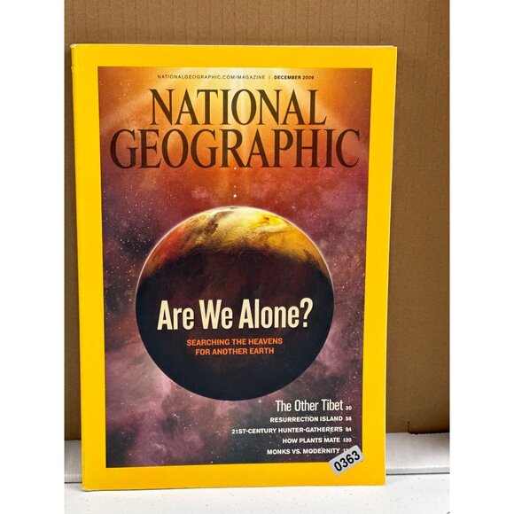 National Geographic Magazine December 2009 Edition "Are We Alone?" - Picture 3 of 4